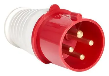 Вилка переносная 014 16А 3P+PE 380В IP44 EKF ps-014-16-380