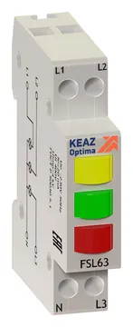 Индикатор фаз световой OptiDin FSL63 230A УХЛ3 КЭАЗ 138626