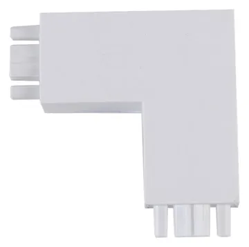 Коннектор шинопровода AC-1W-TL TOP-LINE угловой бел. IN HOME 4690612029368