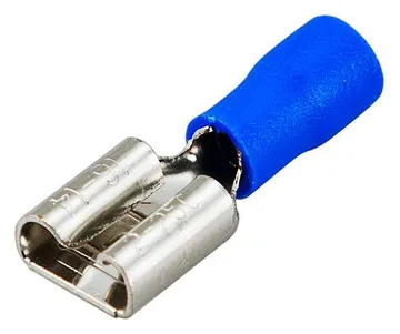 Клемма плоская изолированная (гнездо-9мм) 1.5-2.5кв.мм (VF2-312) Rexant 08-0434