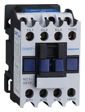 Контактор NC1-0910Z 9А кат. 24В DC 1НО (R) CHINT 221112
