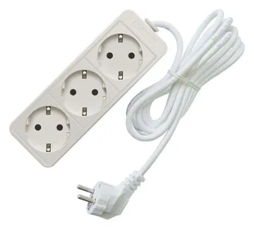 Удлинитель 3х5м с заземл. 10А IP20 2.2кВт ПВС Союз 481S-9305