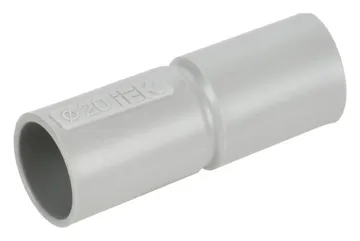 Муфта соединительная для жестких труб d20 GIG-20 ELASTA IEK CTA10D-GIG20-K41-100