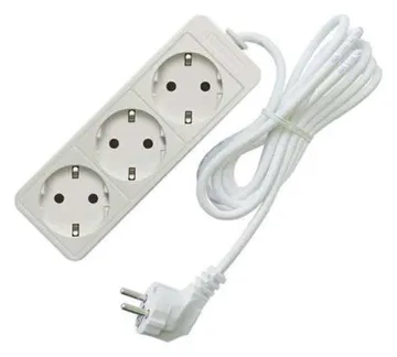Удлинитель 3х3м с заземл. 10А IP20 2.2кВт ПВС Союз 481S-9303