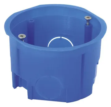 Коробка установочная 68х45мм для твердых стен IP20 TOKOV ELECTRIC TKE-KU-68-45-C08