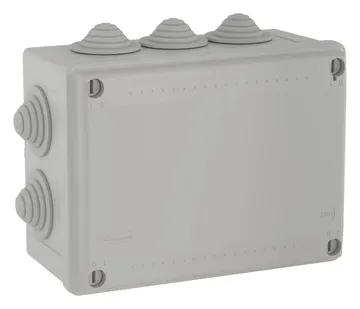 Коробка распределительная ОП 190х140х70мм IP55 10 каб. ввод DKC 54100