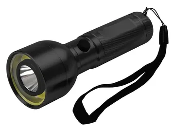 Фонарь ручной AF6-L3W/L2W-bk 3Вт COB+2Вт LED 3хAAA (не в компл.) корпус: алюм. ближн./дальн. свет черн. ФАZА 5044722