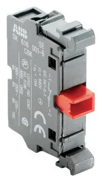 Блок контактов MCB-01 фронт. монтаж 1Н3 ABB 1SFA611610R1010