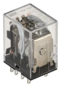 Реле РЭК 78-4 3А 24В DC IEK RRP20-4-03-024D