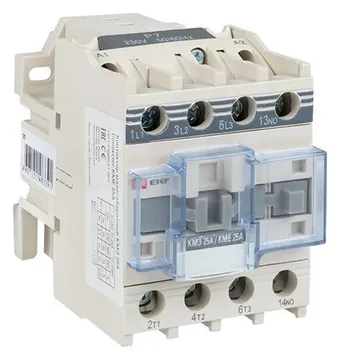 Контактор КМЭ-2 25А кат. 230В AC 1НО EKF ctr-s-25-220