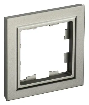 Рамка 1-м BRITE РУ-1-БрШ шампань IEK BR-M12-K37