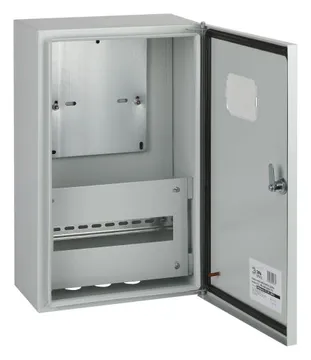Корпус металлический ЩРУНг (окно)-3/12 IP54 500х300х175 NO_SIMPLE_STM_SHRUNg(okno)-3/12_IP54 ЭРА Б0041683