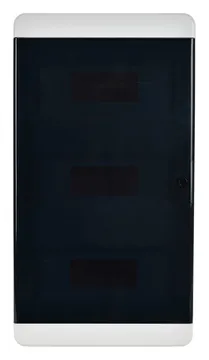 Корпус ЩРВ-П-36 TEKFOR IP41 черн. прозр. дверь пластик. IEK TF5-KP12-V-36-41-K01-K03