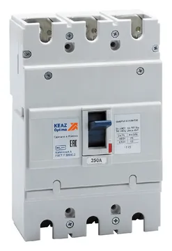Выключатель автоматический 3п 250А 18кА OptiMat E250L250 УХЛ3 КЭАЗ 100012