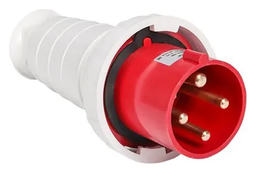 Вилка переносная 034 63А 3P+E 380В IP67 EKF ps-034-63-380