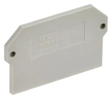 Заглушка для CTS-DT ARMAFIX 4кв.мм сер. IEK YCT15-04-K03-004-ZGL