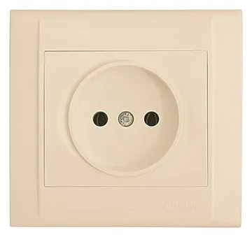 Розетка СП Defne 16А IP20 без заземл. крем. Makel 42010022