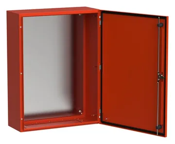 Корпус ЩМП-80.60.25 IP66 УХЛ1 метал. RAL3020 TITAN 5 IEK TI5-13-N-080-060-025-66