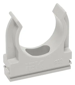 Держатель для труб (клипса) CF16 с защелкой ELASTA IEK CTA10D-CF16-K41-100