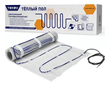 Комплект "Теплый пол" (мат) 150Вт/кв.м 4кв.м TOKOV ELECTRIC TKE-MAT150-600-4