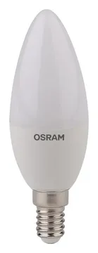 Лампа светодиодная LED Star Classic B 40 5W/827 5Вт свеча матовая 2700К тепл. бел. E14 470лм 220-240В пластик. OSRAM 4052899971608