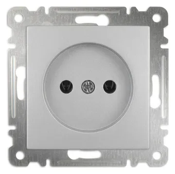 Розетка 1-м без заземл. СП 16А IP20 250В механизм Karea сер. Makel 57065022