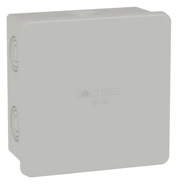 Коробка распределительная ОП 80х80х40мм IP44 6 каб. ввод DKC 53700
