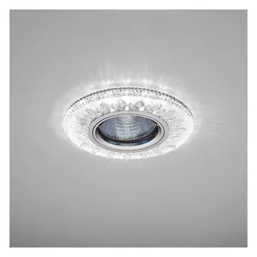 Светильник Emilia LED 51 2 70 декор. огран. полимер. со светодиод. подсвет. MR 16 прозр. ИТАЛМАК IT8678