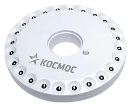 Фонарь LED 3031 (24хLED 4хAA) диск. кемпинг Космос KOC3031LED