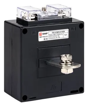 Трансформатор тока ТТЕ-А 150/5А кл. точн. 0.5 5В.А EKF tte-a-150/tc-a-150