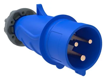 Вилка эл. каб. 16А 2P+PE 220В IP44 MAGNUM ССИ-013 IEK PSN01-016-3