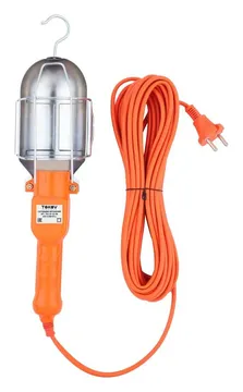 Светильник переносной с выключателем 60Вт 220В ПВС 2х0.75 5м IP20 TOKOV ELECTRIC TKE-SP-20-5M