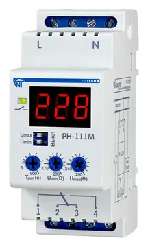 Реле напряжения РН-111М 1ф НовАтек-Электро 3425601111