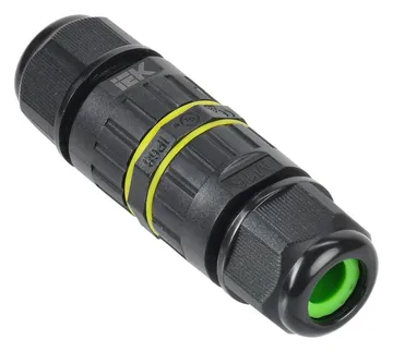Коннектор кабельный герметичный WTP-302 3 PIN IP68 IEK UWC20-I-D175-3-68