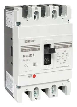 Выключатель автоматический 3п 250/250А 35кА ВА-99М PROxima EKF mccb99-250-250m