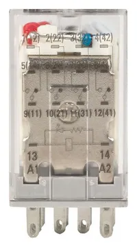 Реле промежуточное RPA 22/4 5А 230В AC AVERES EKF rpa-22-4-230AC