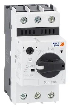 Выключатель автоматический 3п 18А диапазон уставок 13…18А T2 100кА OptiStart MP 32RH КЭАЗ 340140