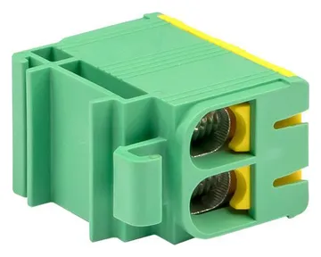 Клемма силовая вводная двойн. КСВ 16-50кв.мм желт./зел. EKF plc-kvs2-16-50-y-green