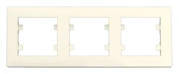 Рамка 3-м Karea RIZZ крем Makel 88010703