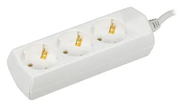 Удлинитель 3х5м с заземл. 10А IP20 У03 2P+PE 250В 3х1 GENERICA WYP10-10-03-05-Z-G