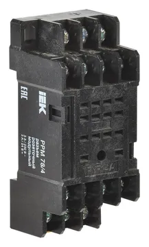 Разъем модульный РРМ78/4(PYF14A) для РЭК78/4(MY4) IEK RRP20D-RRM-4