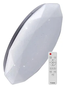 Светильник светодиодный PREMIUM DIAMOND 75Вт 230В 3000-6500К 6000лм IP40 500х90мм настенно-потолочный управляемый с пультом ДУ КОСМОС KSDiam75W