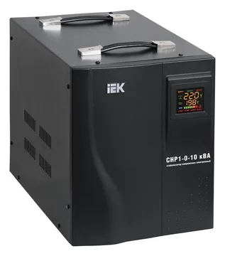 Стабилизатор напряжения HOME СНР 1/220 5кВА переносной IEK IVS20-1-05000