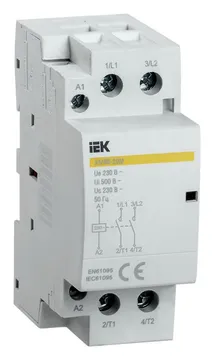 Контактор модульный КМ40-20М AC KARAT IEK MKK11-40-20