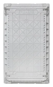 Основание силового щита Nova с DIN-рейками 36мод. IP41 PROxima EKF nv-pbase-36