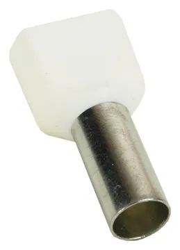 Наконечник штыревой втулочный под два провода НШвИ2 OptiKit T-Shv2-PVC- 10-14 (уп.100шт) КЭАЗ 278053