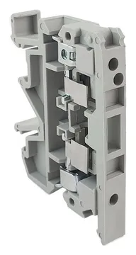 Колодка клеммная для плавких вставок JXB-4/35 тип RD серая EKF plc-jxb-4/35RD-gy