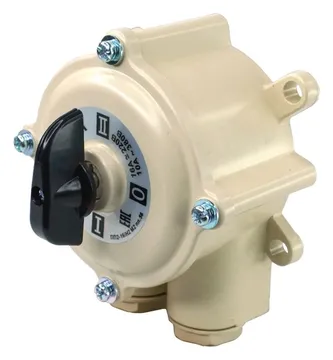 Переключатель пакетный ПП2-16 IP56 (пластик) Электротехник ET001823