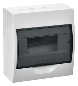 Бокс ЩРН-П-8 мод. навесной пластик IP41 GENERICA MKP12-N-08-41-G