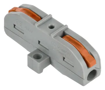 Клемма строительно-монтажная СМК 222-4111P (уп.4шт) IEK UKZ20-4111P-004